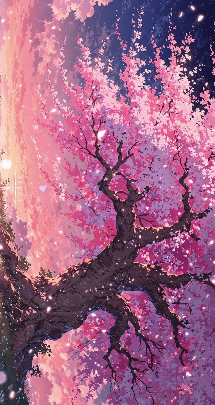 Beautiful anime landscape